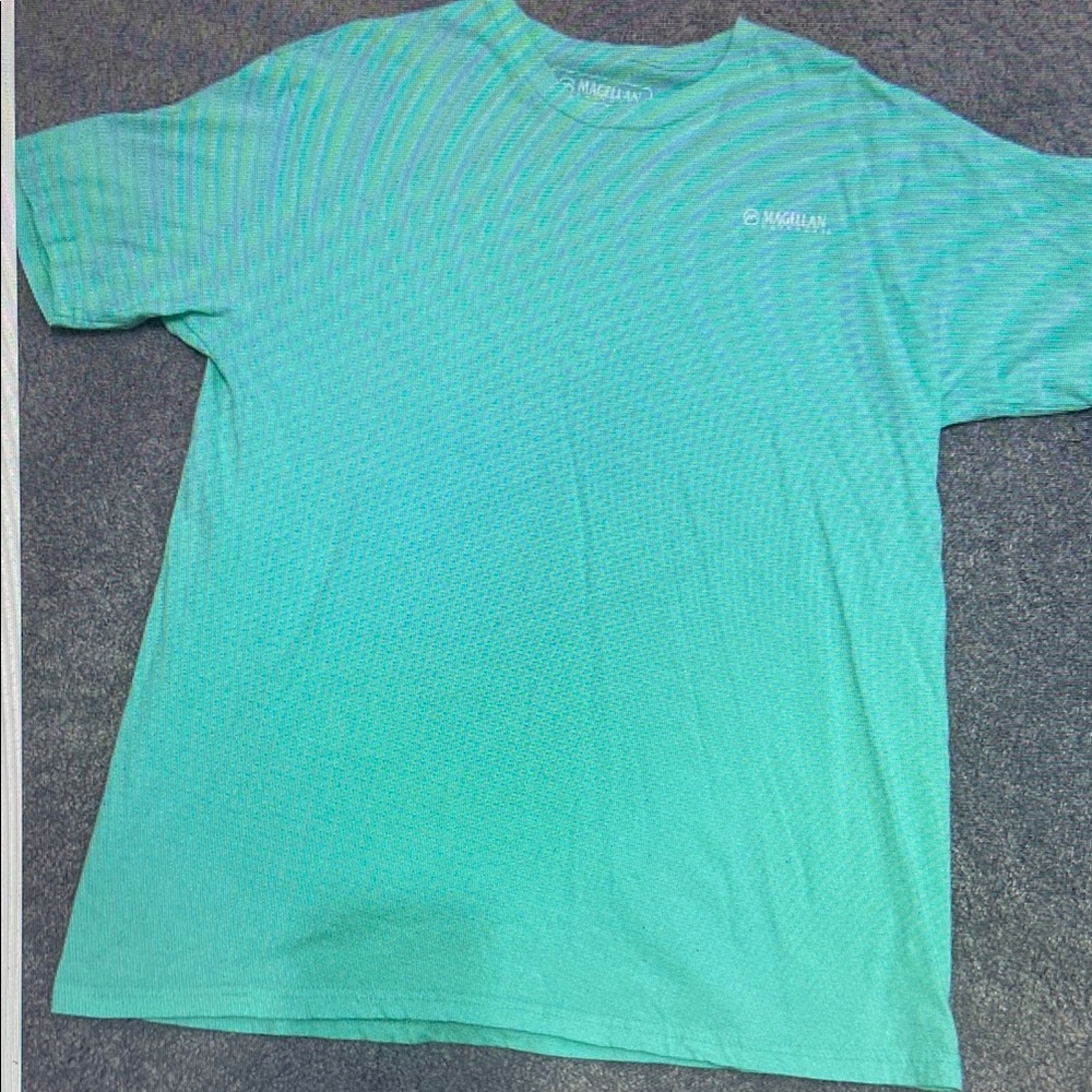 Magellan Outdoors Men's Aqua Short Sleeve Tee